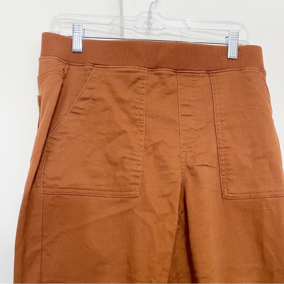 NO BOUNDARIES elastic waist woven skinny leg pants cotton polyester 11/13 - Picture 2 of 7